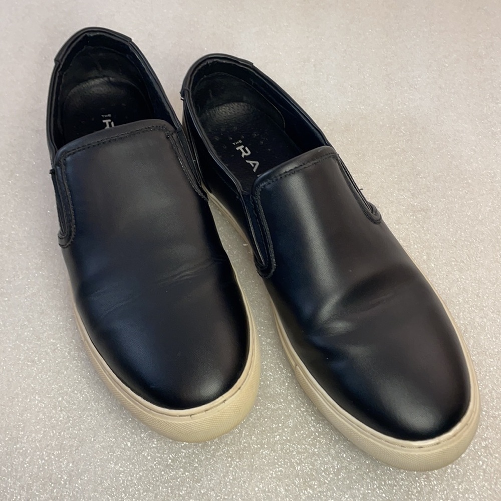 THE RAIL “NATHAN” Leather Slip Ons